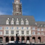 Rathaus in Bottrop: Schieferdach wird erneuert, historische Fenster werden restauriert